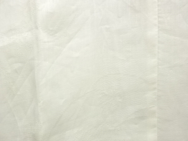  アンティーク　本麻すかし織花模様長襦袢